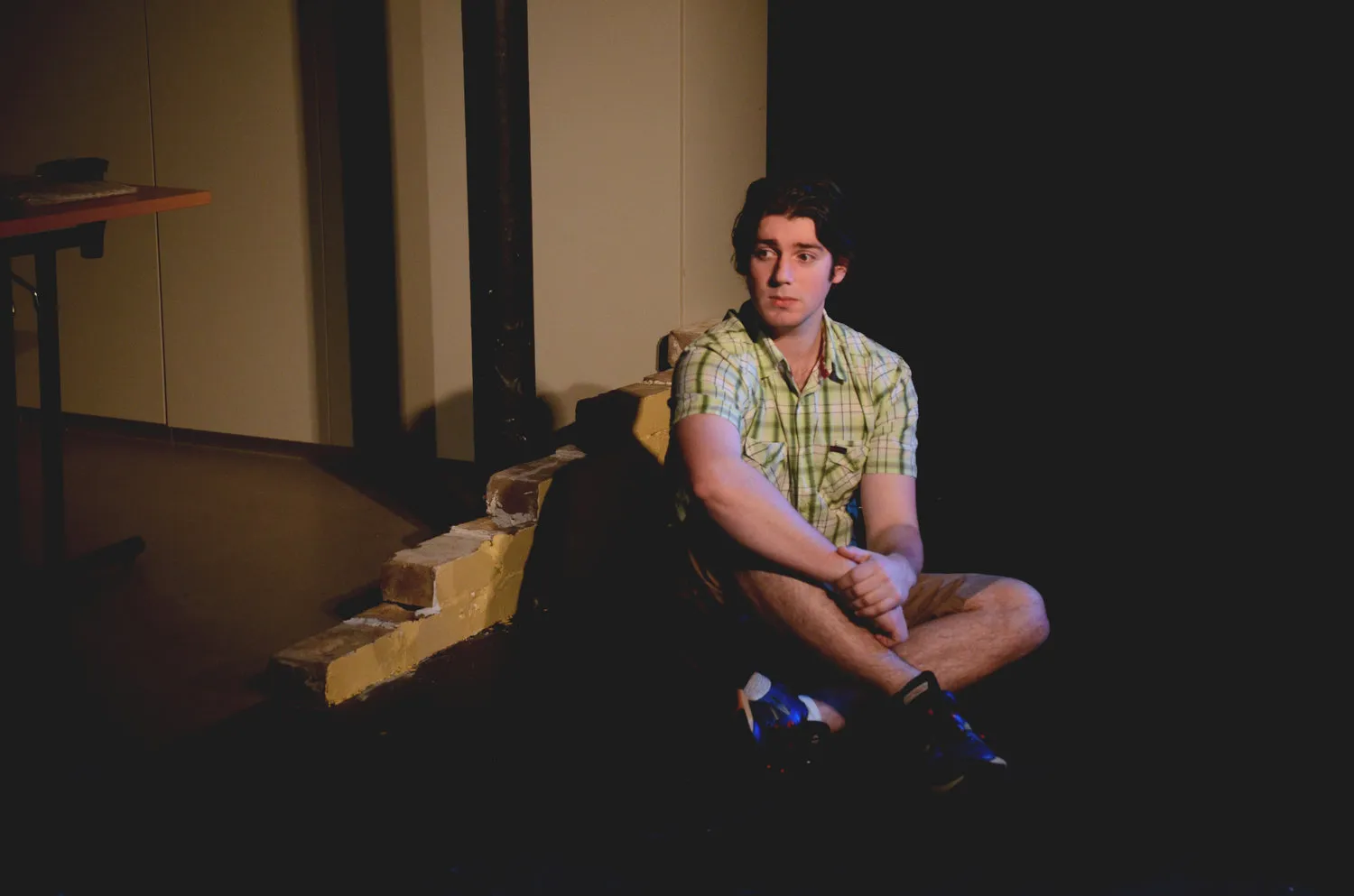 Production photograph from A Bright New Boise (2019)