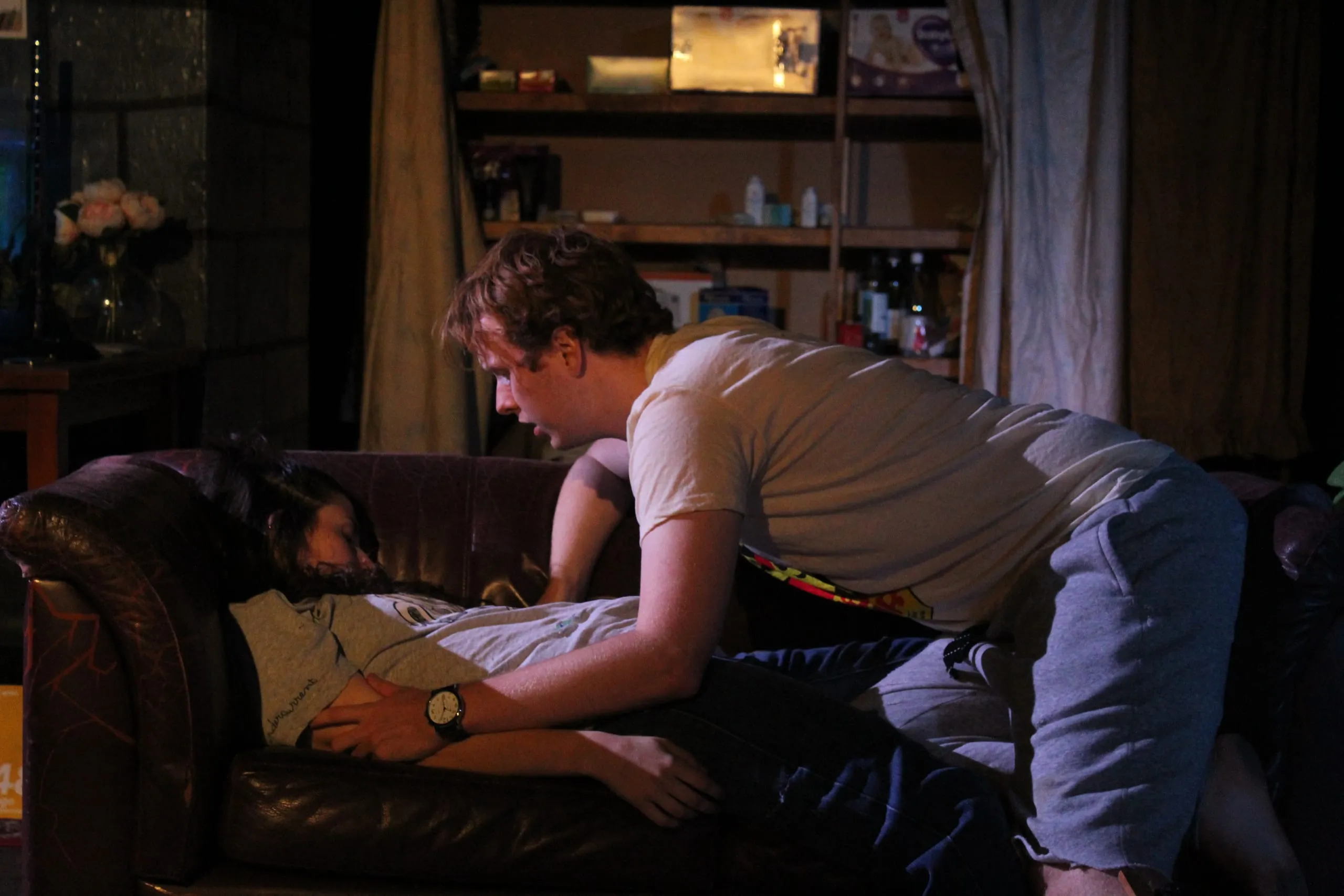 Production photograph from Boom (2019)